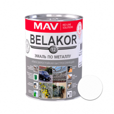 Эмаль Belakor 12 по металлу атмосферостойкая быстросохнущая 1л. белая