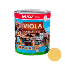 Состав VIOLA Classic HT 30 защитно-декоративный для древесины 1л. сосна