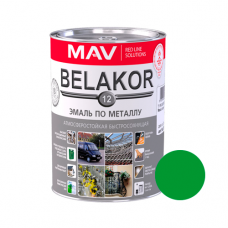Эмаль Belakor 12 по металлу атмосферостойкая быстросохнущая 1л. майская зелень