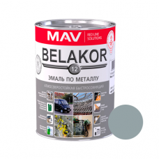 Эмаль Belakor 12 по металлу атмосферостойкая быстросохнущая 1л. серая