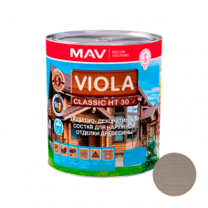 Состав VIOLA Classic HT 30 защитно-декоративный для древесины 1л. старая древесина