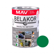 Эмаль Belakor 12 по металлу атмосферостойкая быстросохнущая 1л. зелёная