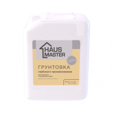 Грунтовка HAUS MASTER глубокого проникновения 5л.