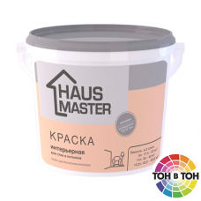 Краска HAUS MASTER интерьерная белая матовая 11л.