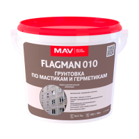 Грунтовка FLAGMAN 010 по мастикам и герметикам белая 5л.