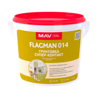Грунтовка FLAGMAN 014 супер-контакт 5л. белая